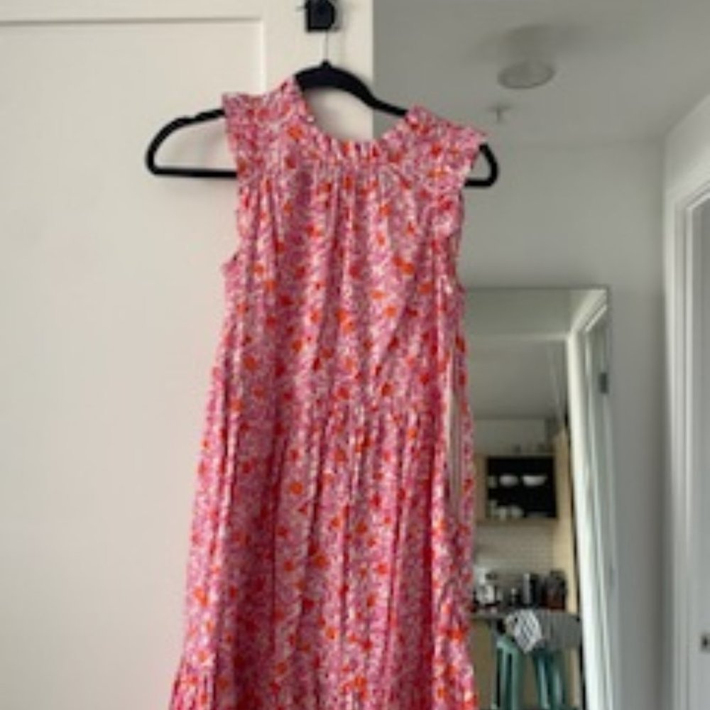 Floral J Crew Midi Dress